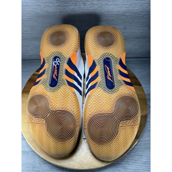 adidas D.O.N. Issue 5 Mitchell White Victory Blue Orange Men Basketball IE7799 - Picture 6 of 7